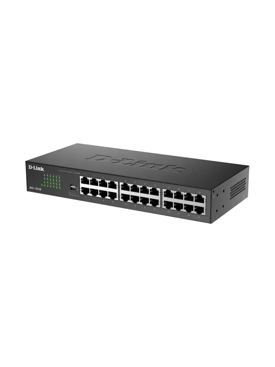 Коммутатор D-Link DGS-1016D DGS-1016D/J1A 16x1 Гбит/с неуправляемый