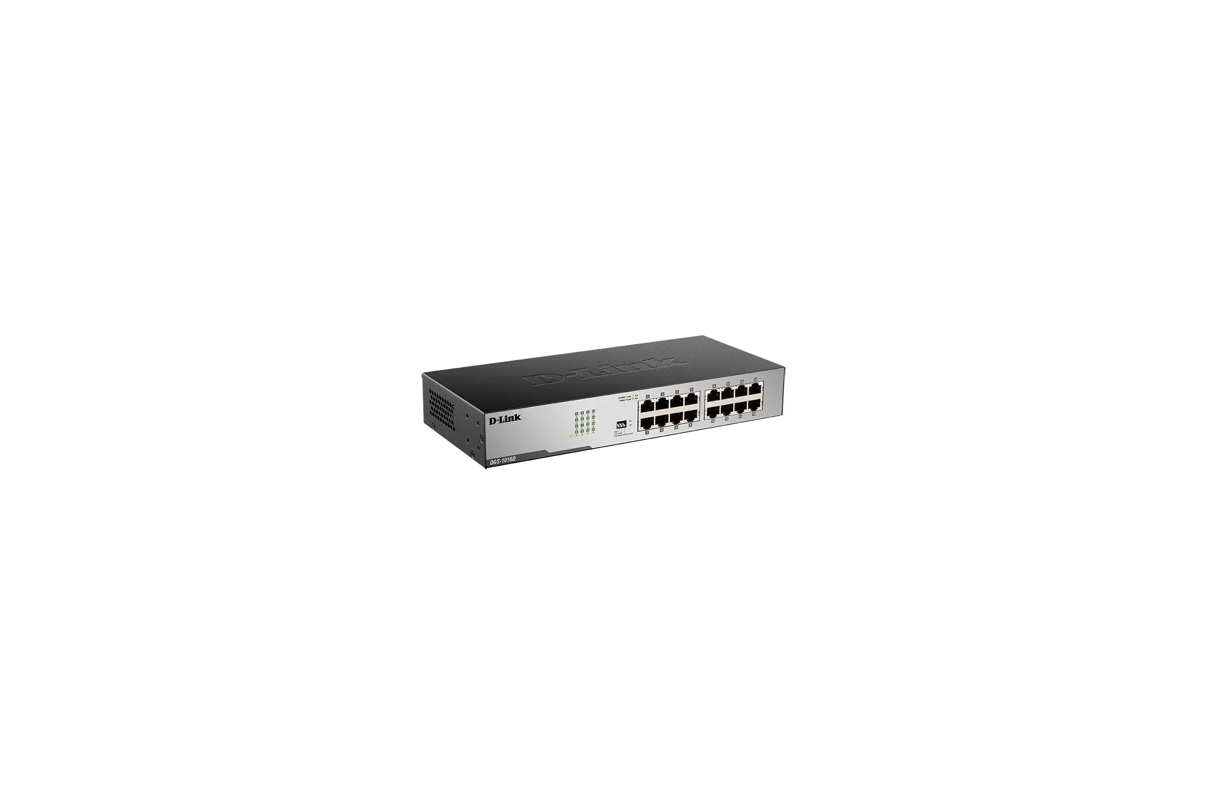 Коммутатор D-Link DGS-1016D DGS-1016D/J1A 16x1 Гбит/с неуправляемый