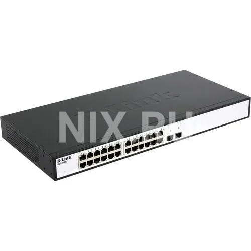 Коммутатор D-Link DGS-1026P DGS-1026P/A1A 24x1 Гбит/с 2SFP 240W неуправляемый