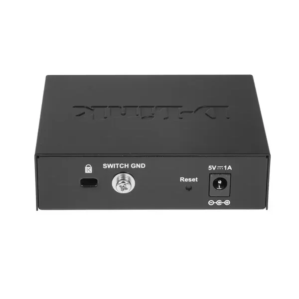 Коммутатор D-Link DGS-1100-05PDV2/A1A, L2 Smart Switch with 4 10/100/1000Base-T ports and 1 10/100/1000Base-T PD port(2 PoE ports 802.3af (15,4 W), Po