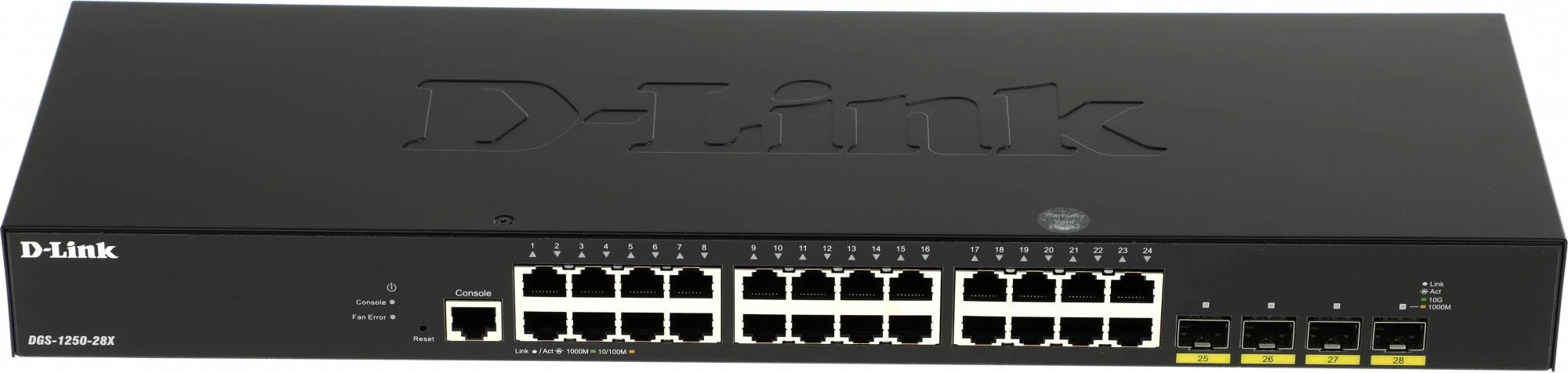 Коммутатор D-Link DGS-1100-10MPPV2/A3A, L2 Smart Switch with 8 10/100/1000Base-T ports and 2 1000Base-X SFP ports (6 PoE ports 802.3af/802.3at (30 W),