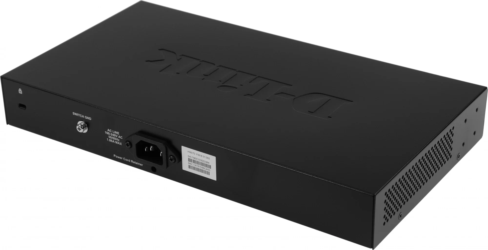 Коммутатор D-Link DGS-1210-10MP/F3A Smart L2 Switch 8х1000Base-T PoE, 2х1000Base-X SFP, PoE Budget 130W, Compact CLI