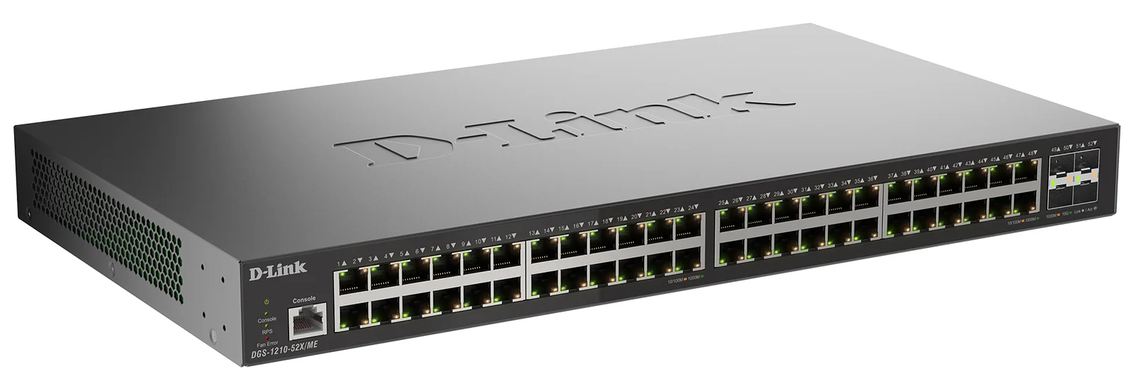 Коммутатор D-Link DGS-1210-10X/ME/C1A 8x1 Гбит/с 2SFP+ управляемый
