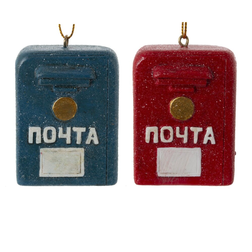 Фигурка декоративная подвесная "Почтовый ящик", L4 W2,5 H6 см
