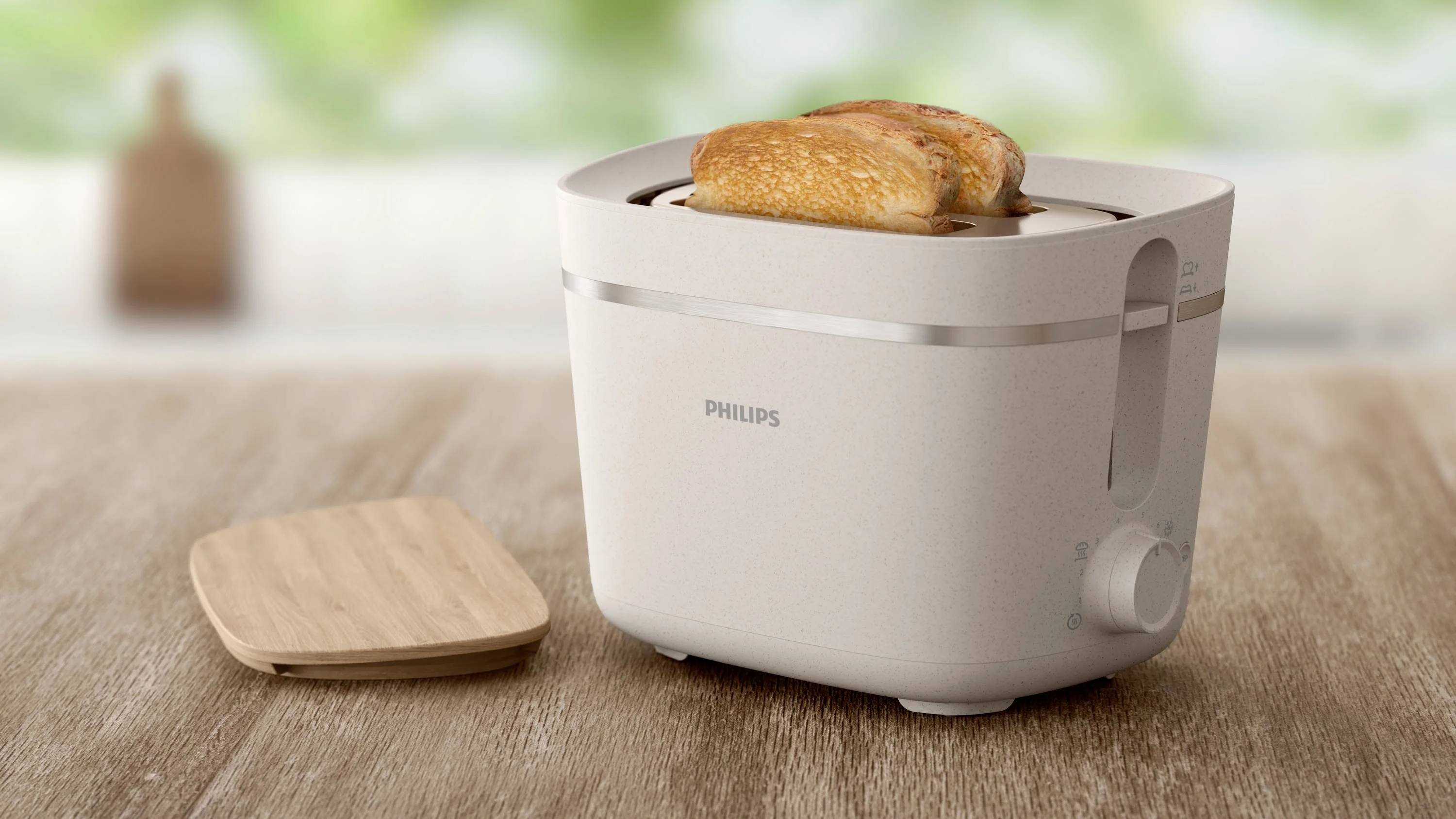 Тостер Philips HD2640/10, 830 Вт, Eco Edition.