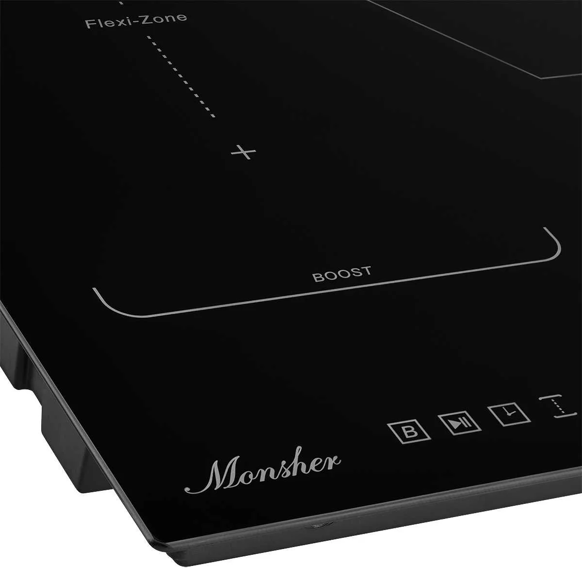 Индукционная варочная панель Monsher, инвертер, слайдерное управление, автоматическое отключение, блокировка панели управления, индикация остаточного
