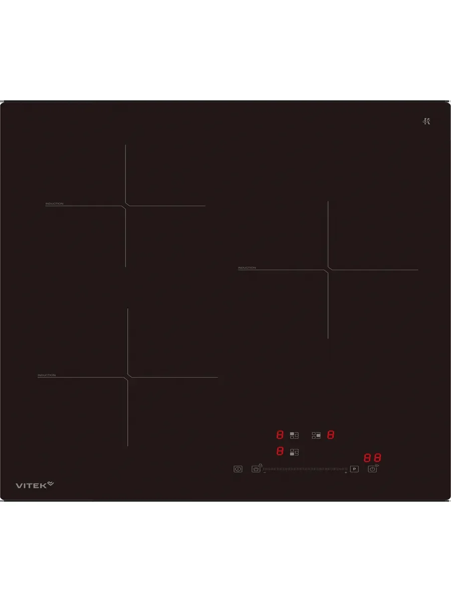 Индукционная варочная панель Vitek VHI6410 черный