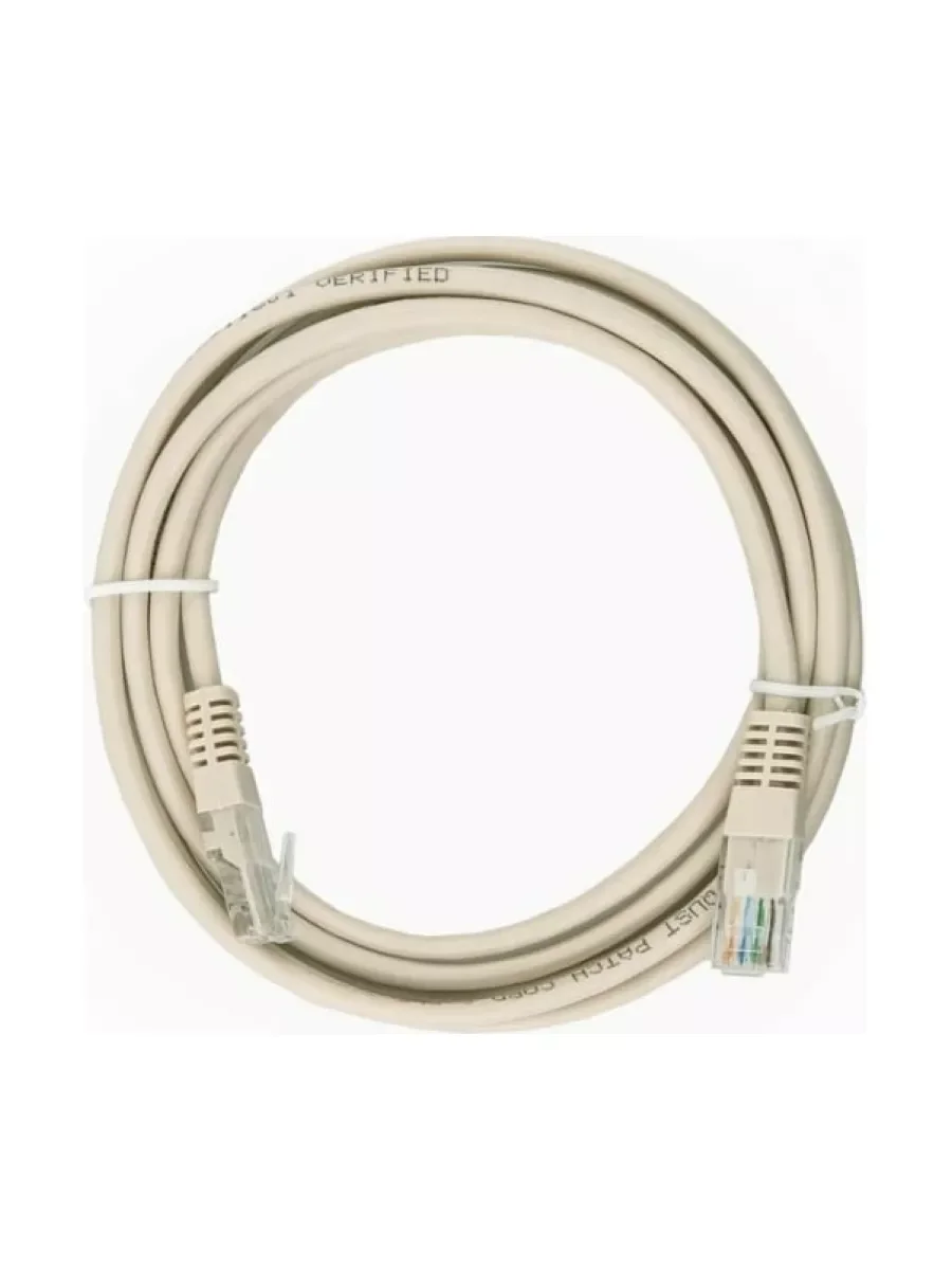 Патчкорд литой iOpen  UTP кат.5е 2м черный <ANP511_2M_BK>