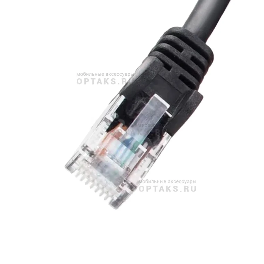 Патчкорд литой iOpen  UTP кат.5е 30м черный <ANP511_30M_BK>
