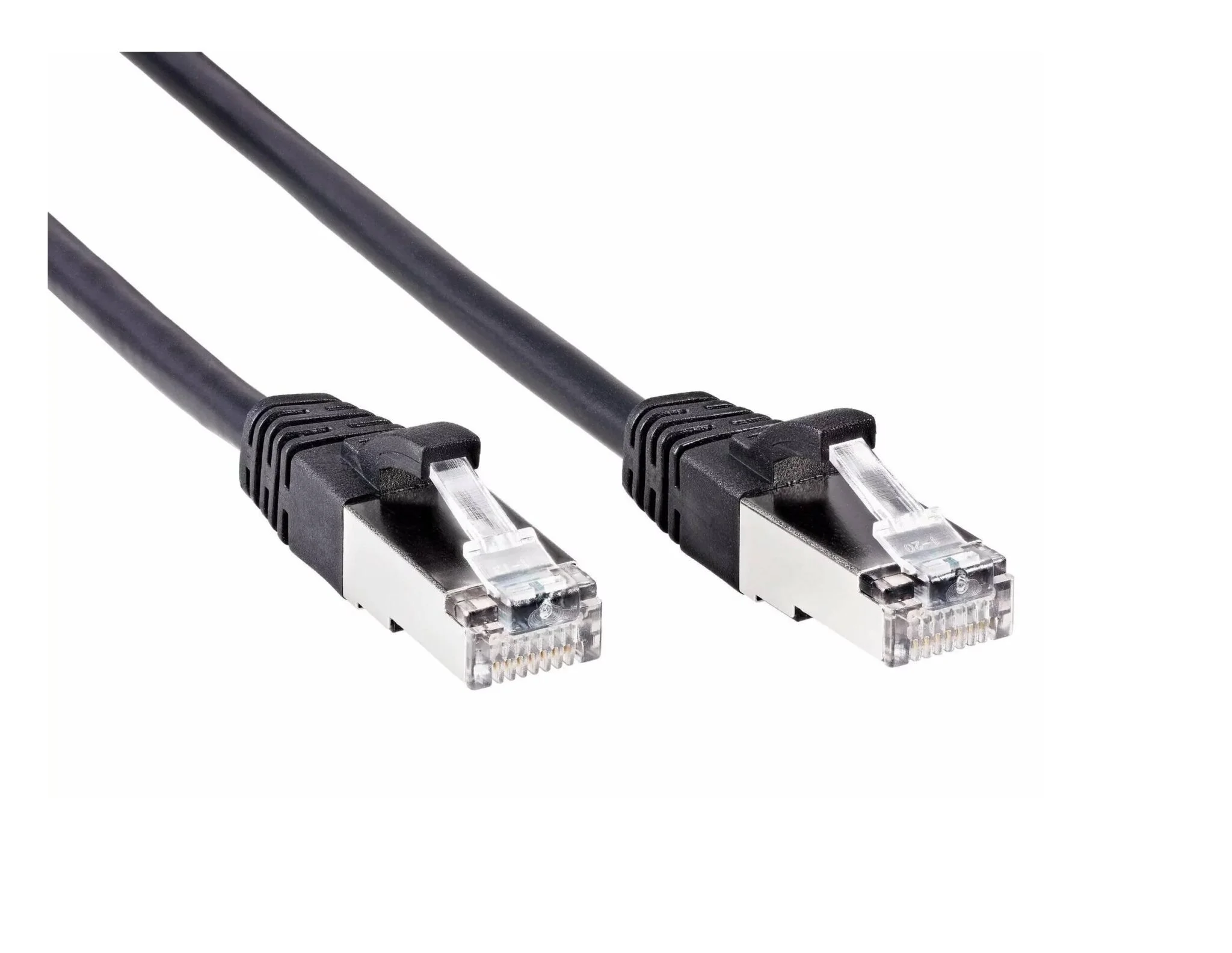 Патчкорд литой iOpen (7/0.20) UTP кат.6 черный 0,5m <ANP612B-BK-0.5M>