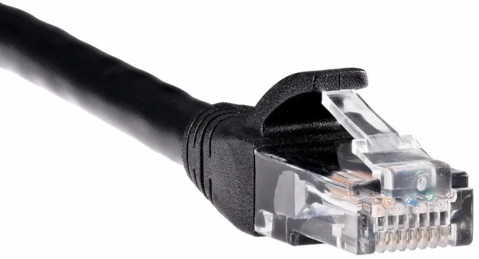Патчкорд литой iOpen (7/0.20) UTP кат.6 черный 10m <ANP612B-BK-10M>