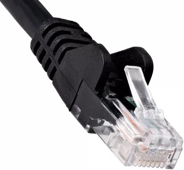 Патчкорд литой iOpen (7/0.20) UTP кат.6 черный 2m <ANP612B-BK-2M>