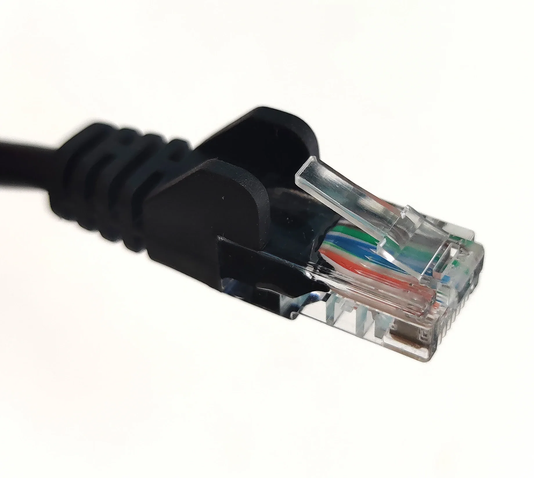 Патчкорд литой iOpen (7/0.20) UTP кат.6 черный 30m <ANP612B-BK-30M>