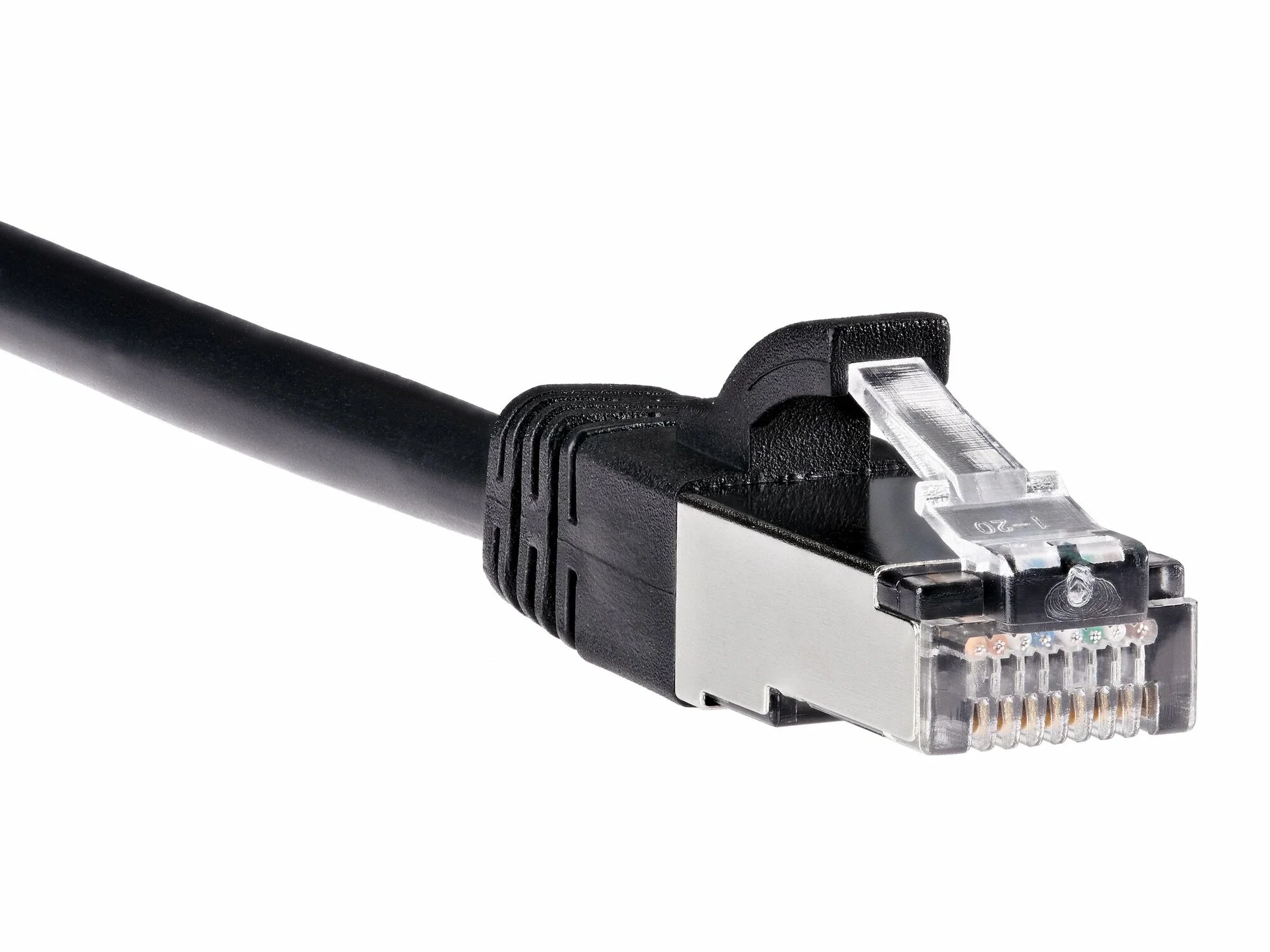 Патчкорд литой iOpen FTP кат.5e (7/0.16) черный 1m <ANP522B-BK-1M>