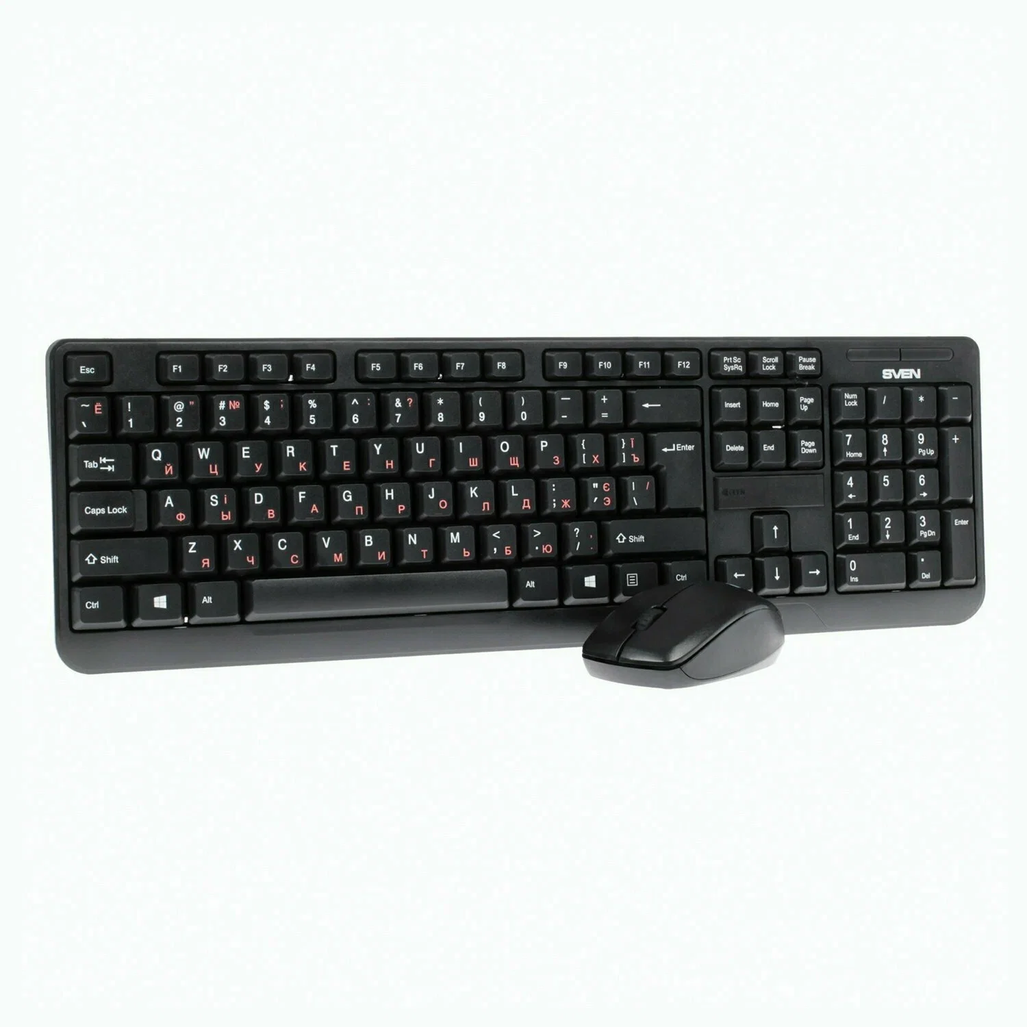 SVEN Комплект беспроводной клавиатура + мышь Comfort 3300 Wireless (104 кл, 1000DPI, 2+1кл.)_1