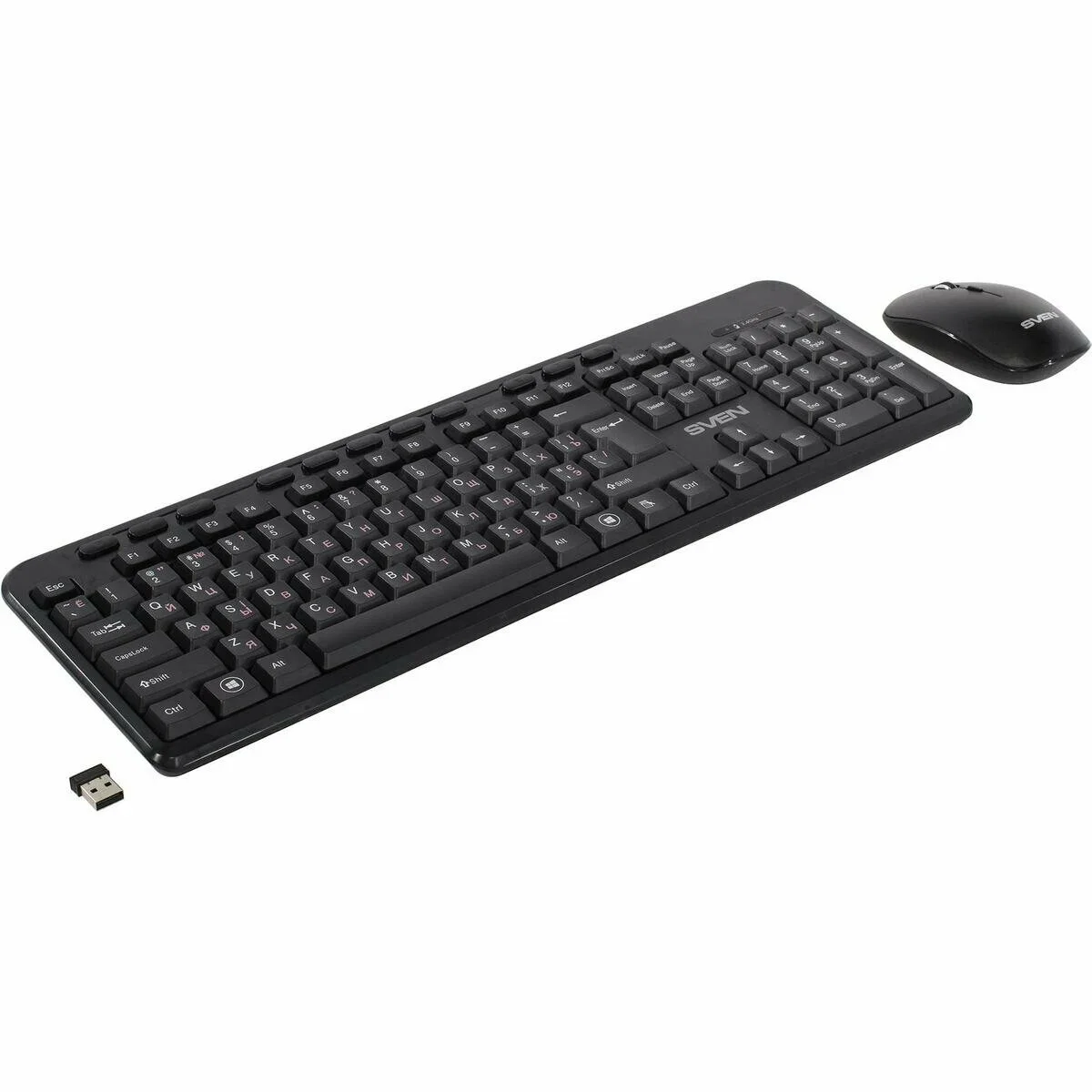 SVEN Комплект беспроводной клавиатура + мышь KB-C3200W (2,4 GHz, 114 кл, 1000-2000DPI)