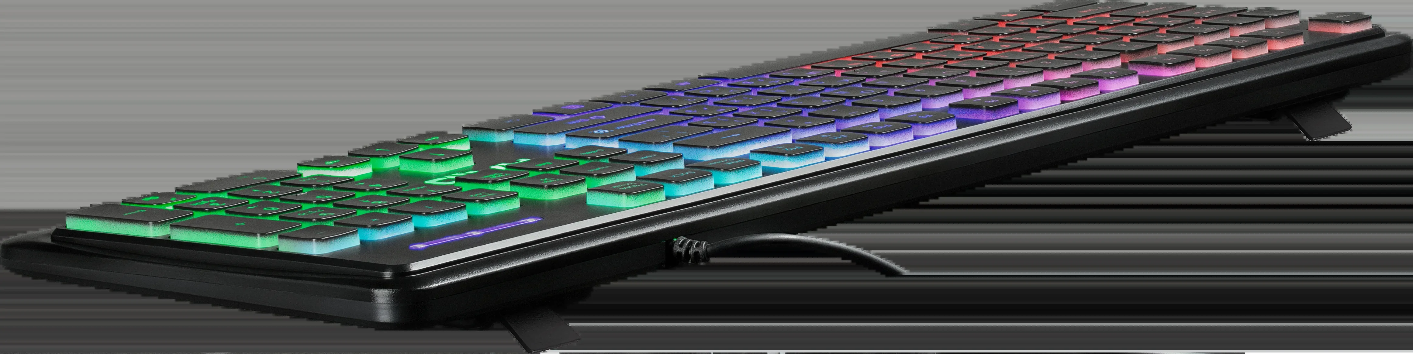 Defender Игровая клавиатура проводная Raid GK-778DL RU, Rainbow,104 кнопки