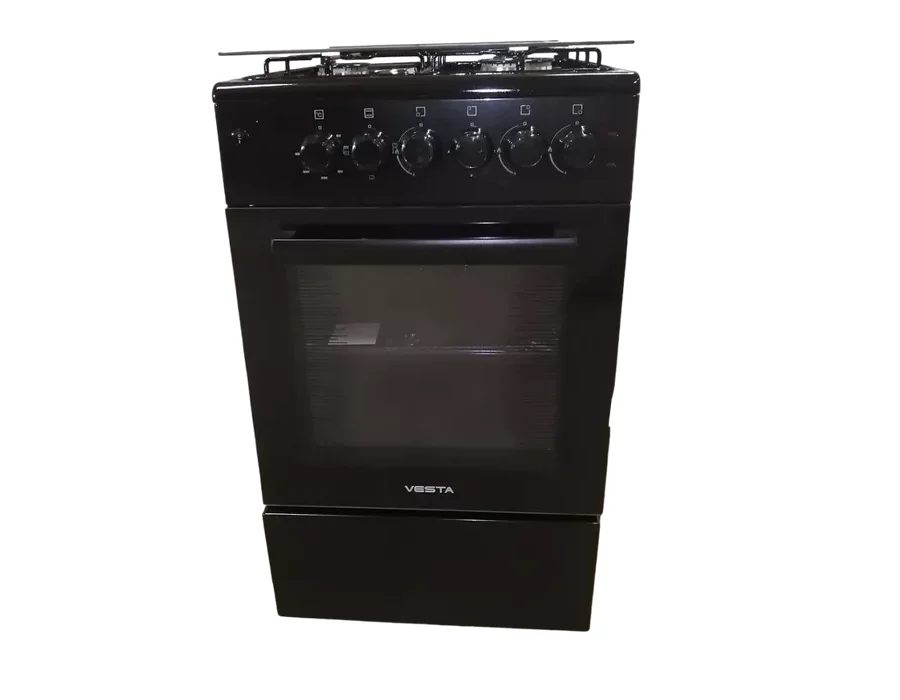 Комбинированная плита VESTA Valencia VKE 50 10-E Чёрный с VD