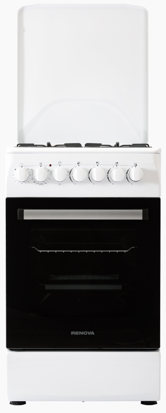 Плита газовая RENOVA SG5E-TW-TR,50x60x85? эл. дух. 58л.,