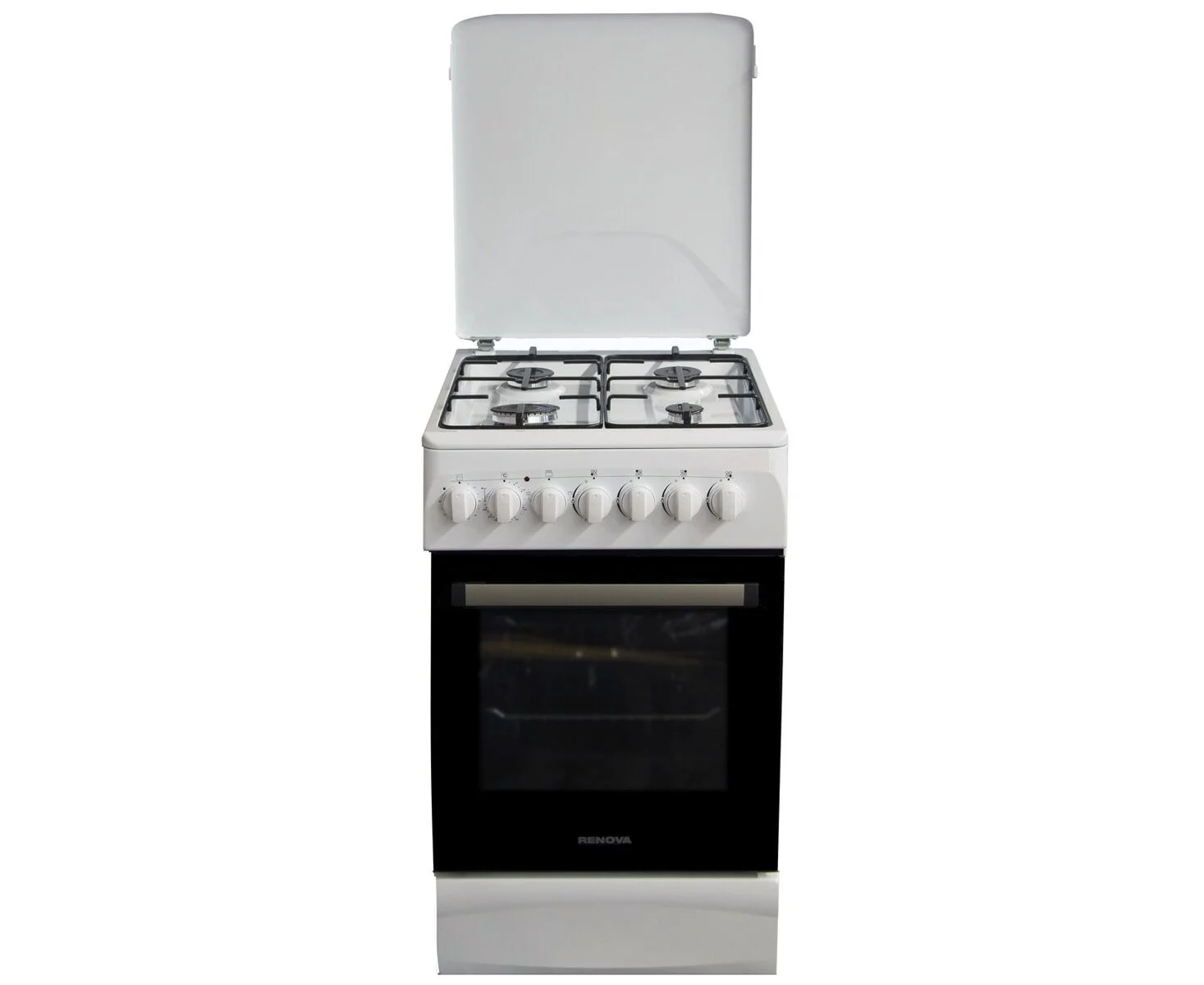 Плита газовая RENOVA SG5E-TW-TR,50x60x85? эл. дух. 58л.,