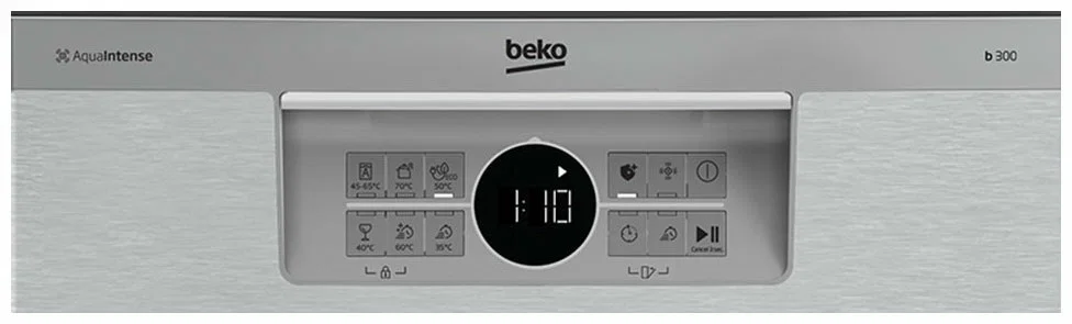 Посудомоечная машина Beko BDFS26130XQ, нержавеющая сталь, 44.8 см, 11 компл., 46 дБ, класс A
