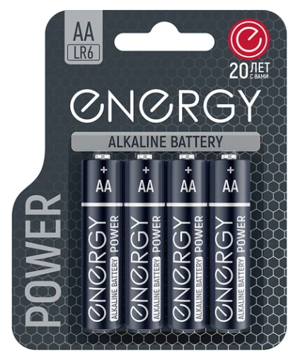 Батарейка алкалиновая Energy Power LR6/4B (АА)