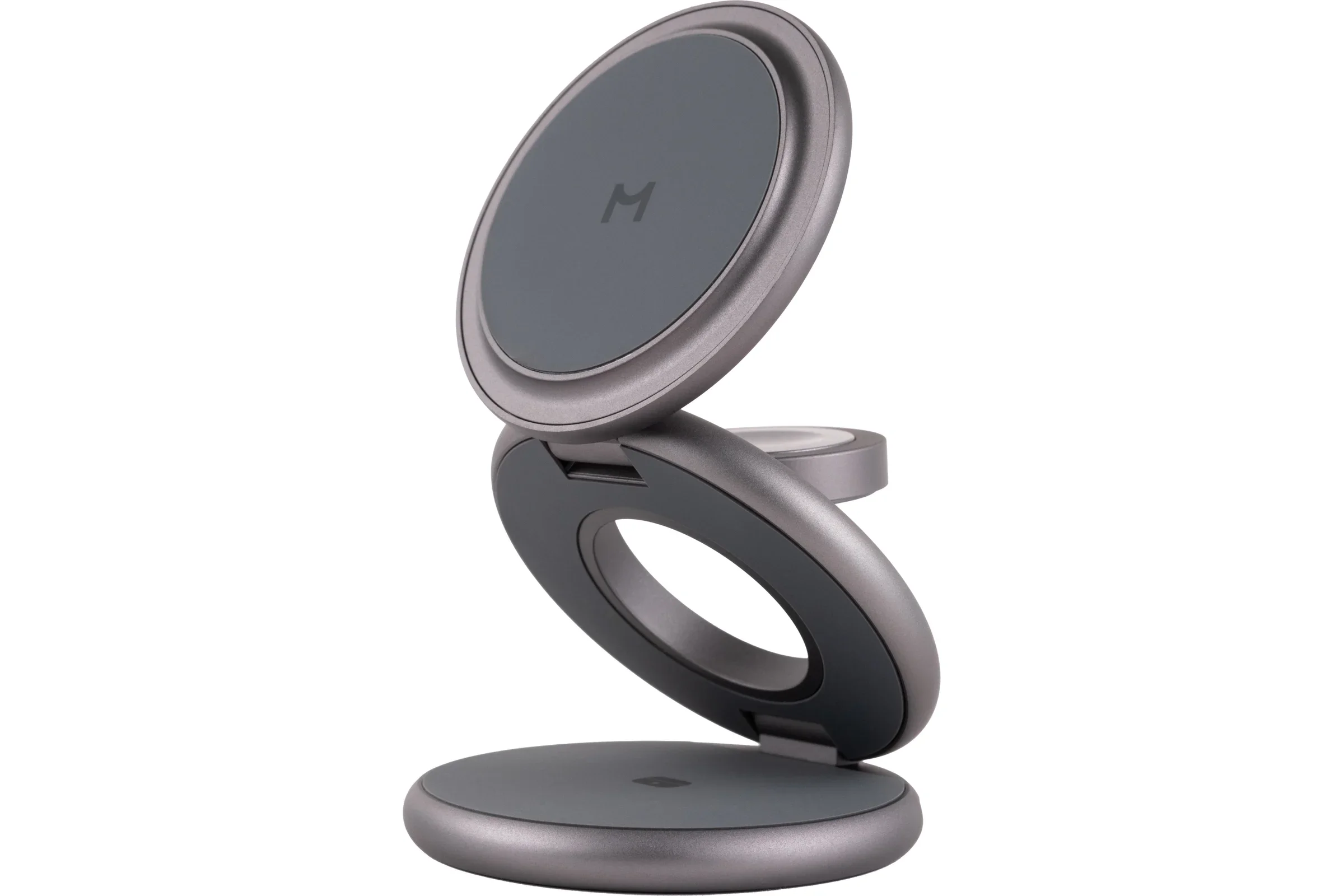 Зарядное устройство Magssory Disc Signature Edition 3 в 1 для Samsung, с магнитами, midnight (WCH053)