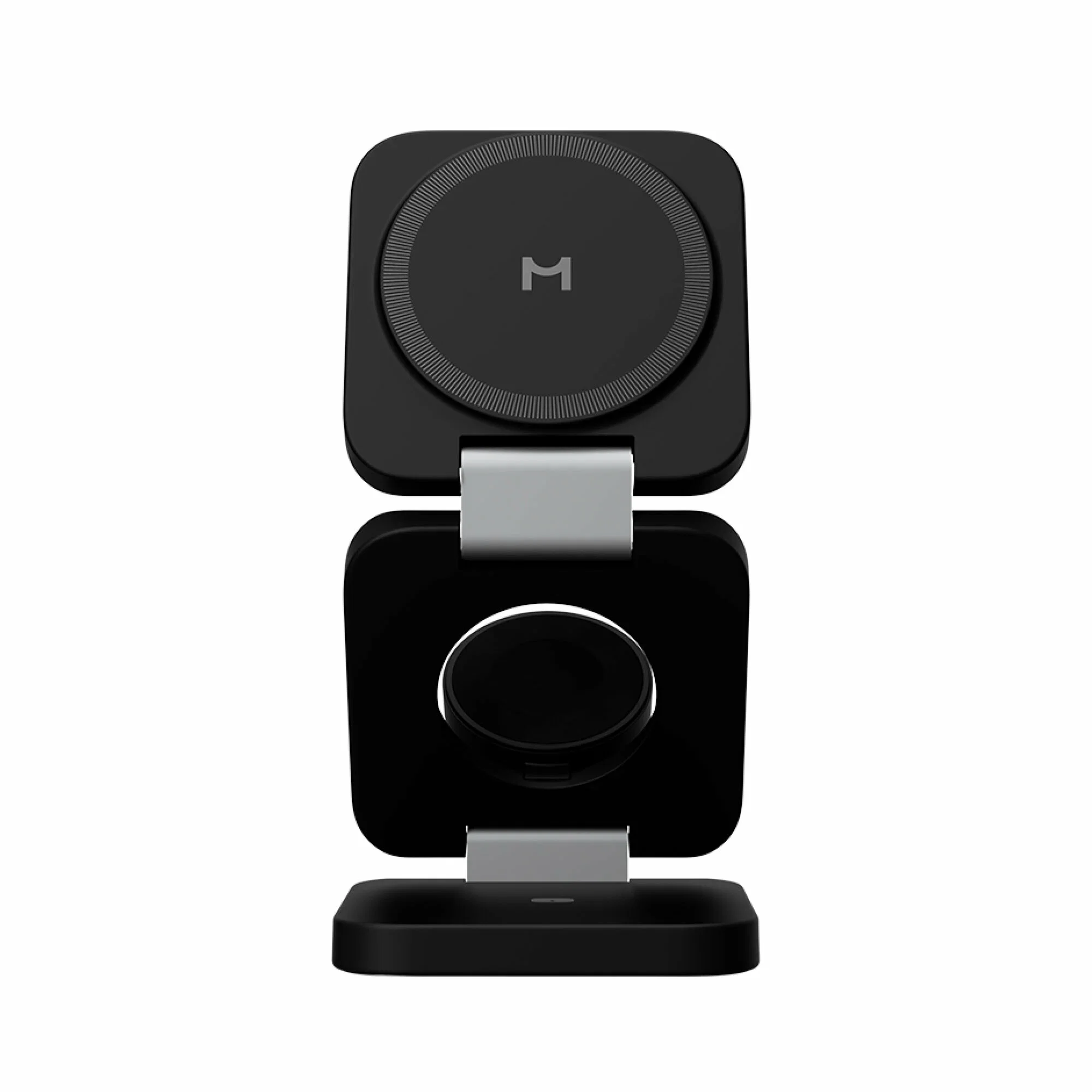 Зарядное устройство Magssory Flex 3 в 1 для Apple, с магнитами совместимое с MagSafe, черный