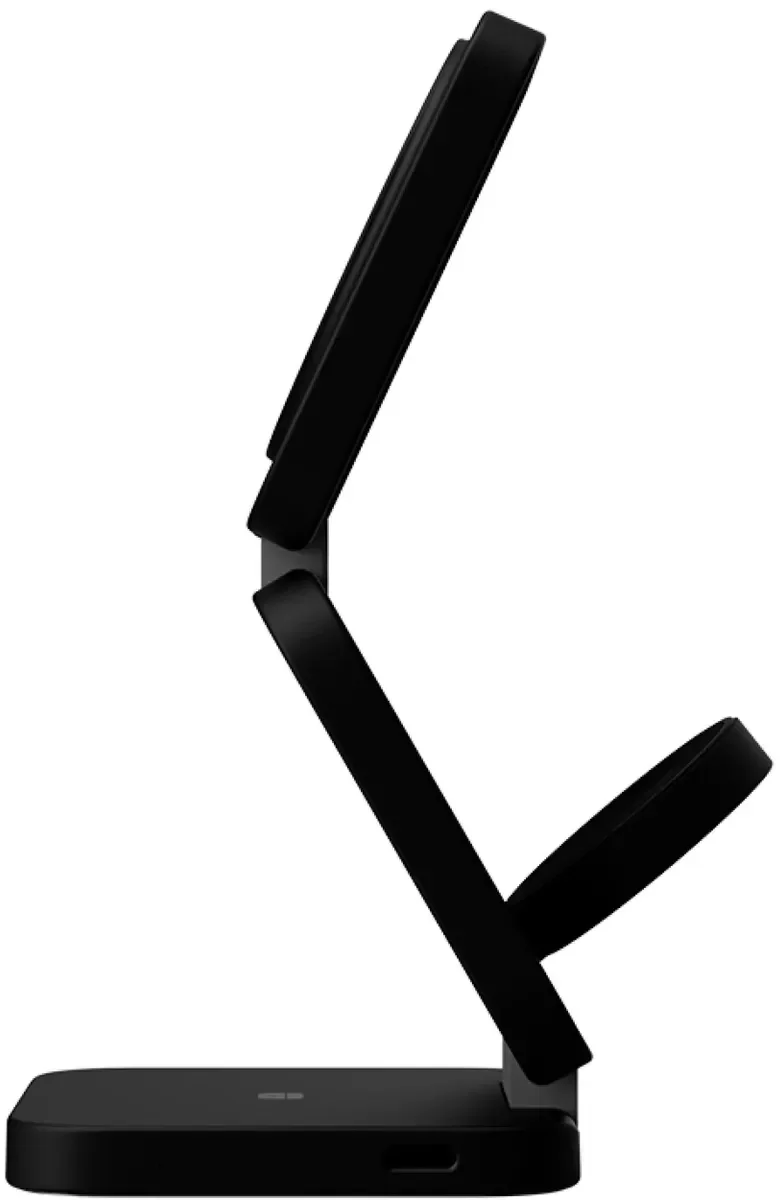Зарядное устройство Magssory Flex 3 в 1 для Apple, с магнитами совместимое с MagSafe, черный