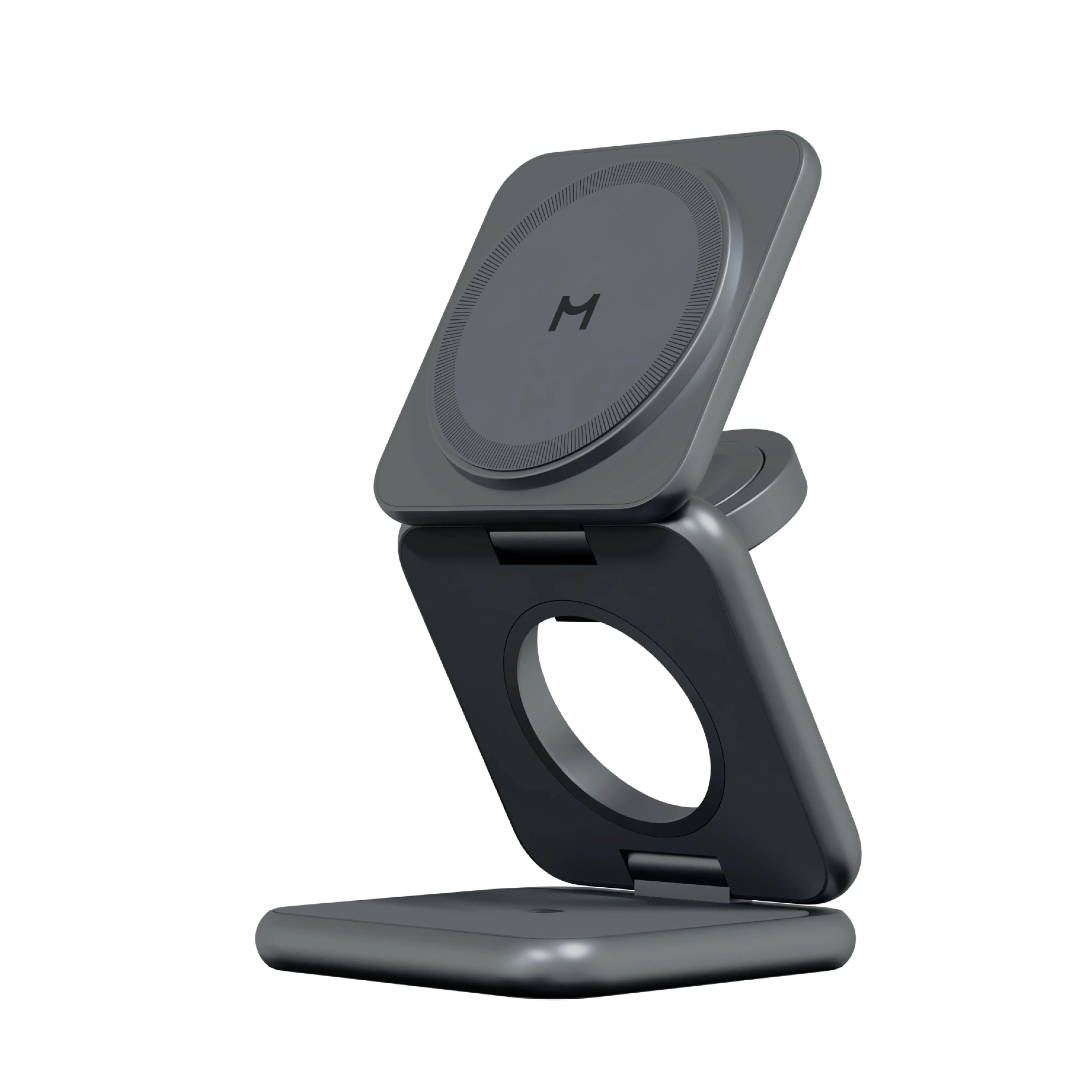 Зарядное устройство Magssory Fold Pro, 3 в 1, с магнитами, совместимое с Qi2 (titan WCH063)