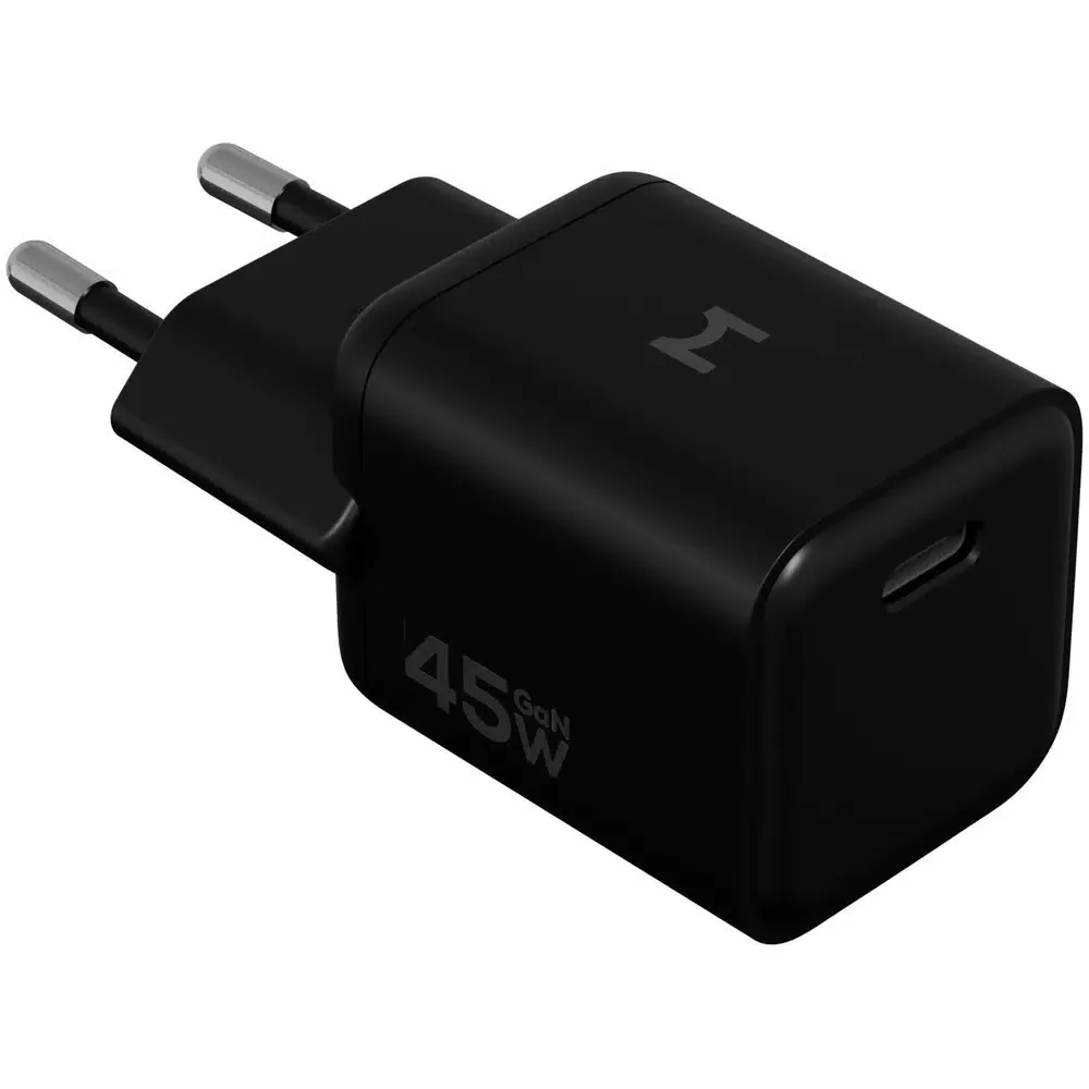 Зарядное устройство Magssory Nano, 45W, GaN, с функцией быстрой зарядки, черный