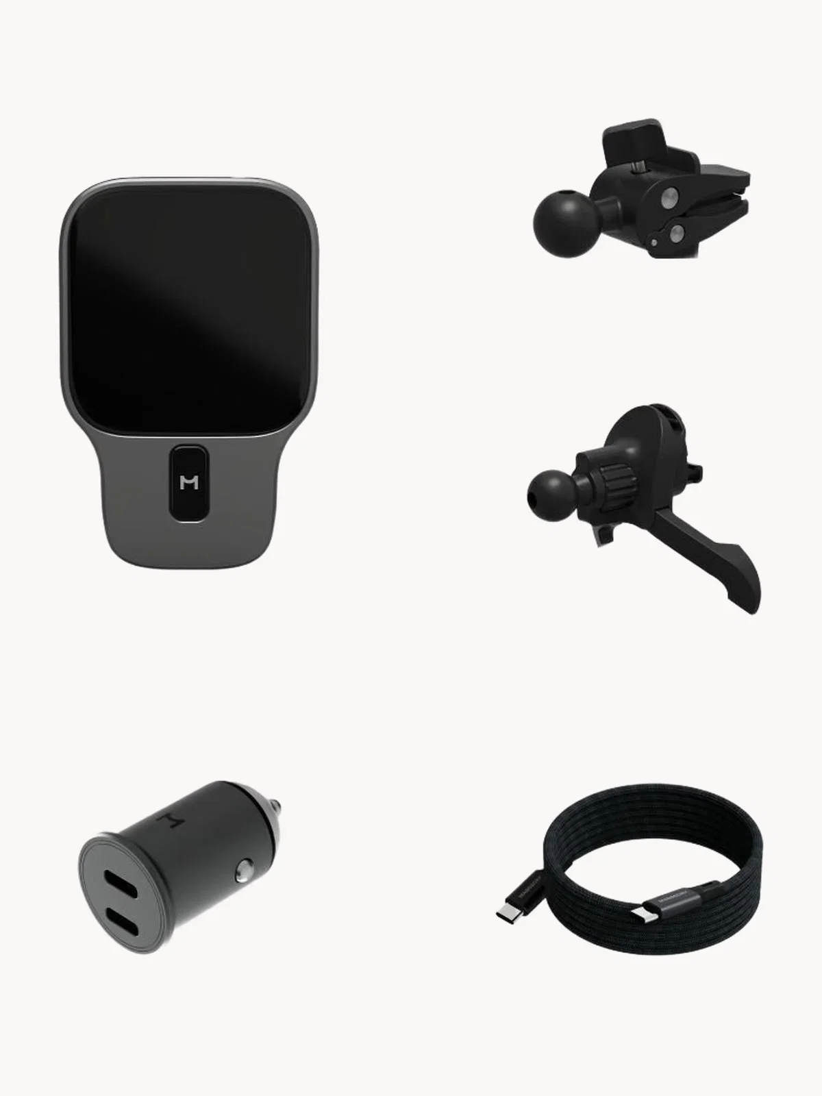Зарядное устройство Magssory Prime для Apple с магнитами совместимый с MagSafe (KIT011) midnight/полночь