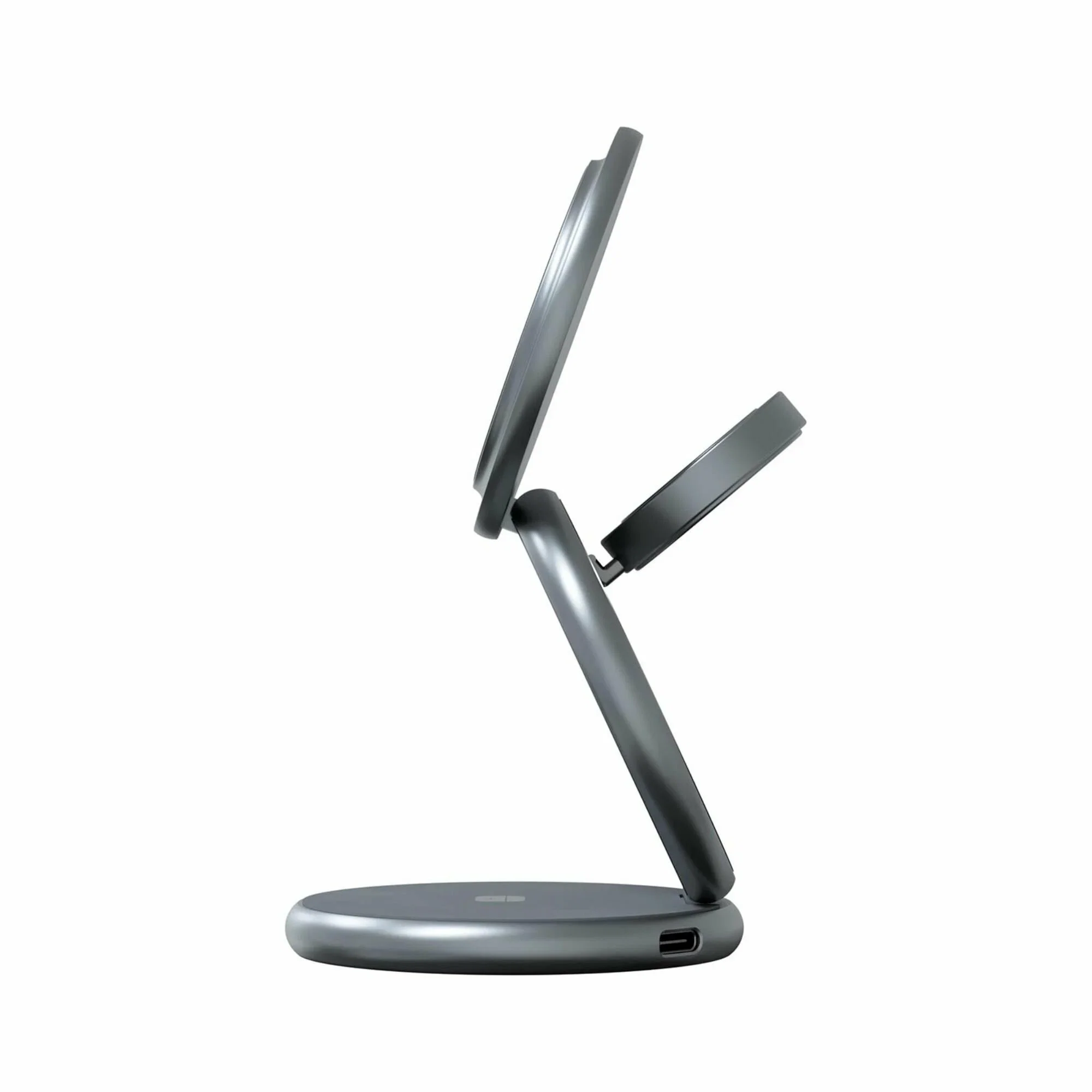 Зарядное устройство Magssory Signature Pro для Apple, с магнитами с поддержкой, Qi2 titan