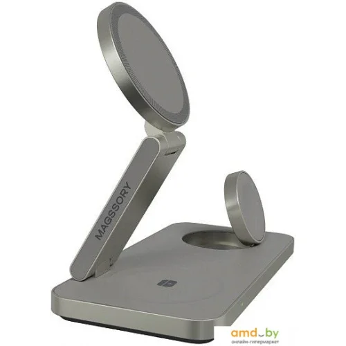 Зарядное устройство Magssory Yoga для Samsung с магнитами с поддержкой Qi2 titan (WCH017t)
