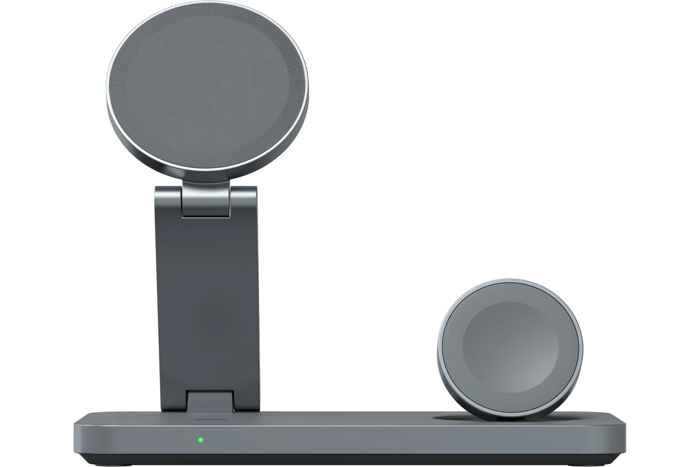 Зарядное устройство Magssory Yoga, для Apple, с магнитами, с поддержкой Qi2, titan (WCH016t)