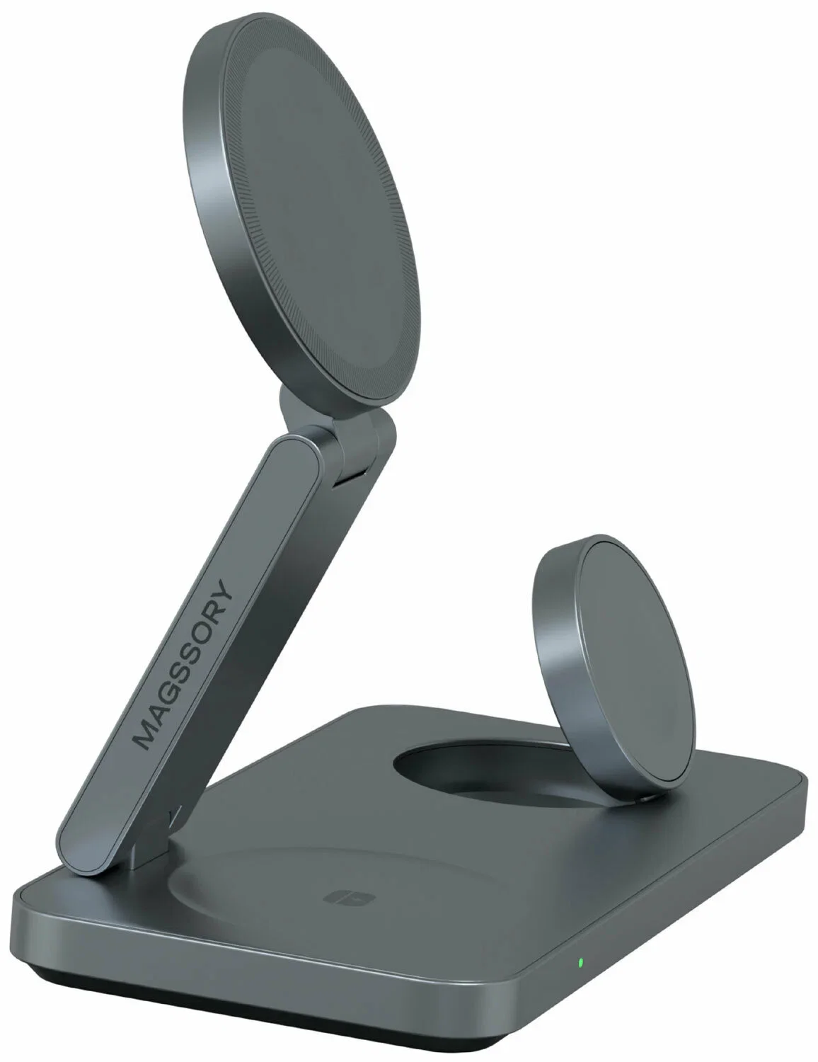 Зарядное устройство Magssory Yoga, для Samsung, с магнитами, с поддержкой Qi2, midnight (WCH017m)