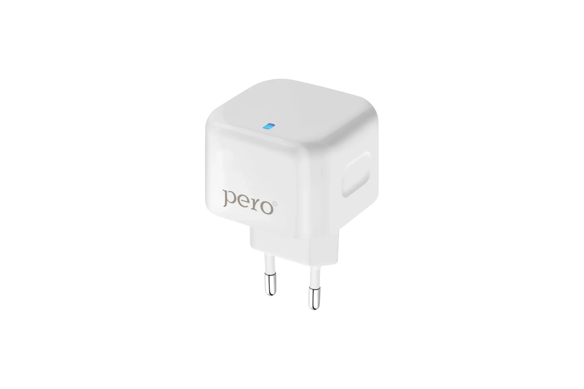 Зарядное устройство Pero TC10 USB-C 20W + USB-A Fast Charge белый