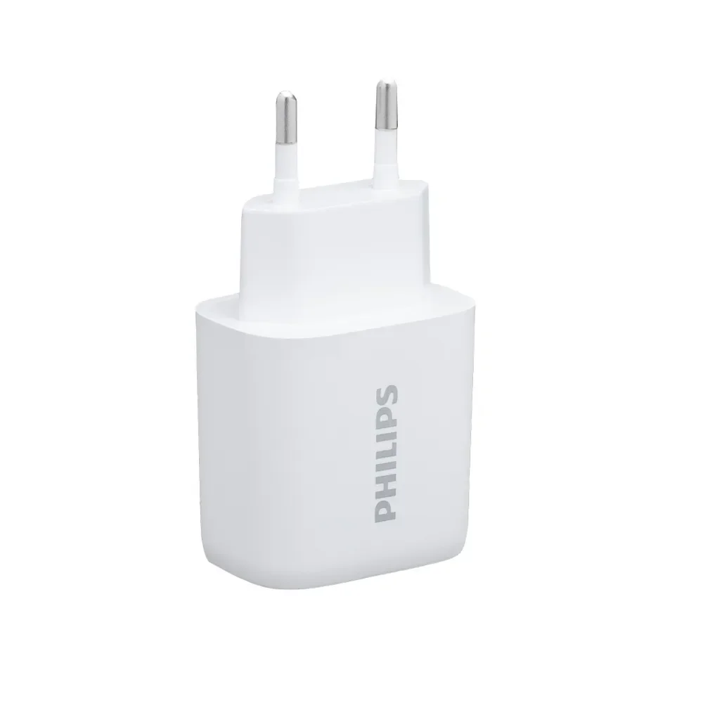 Зарядное устройство Philips Xenium X332 25W, 3A+2A+1.5A, USB Type-C, белый