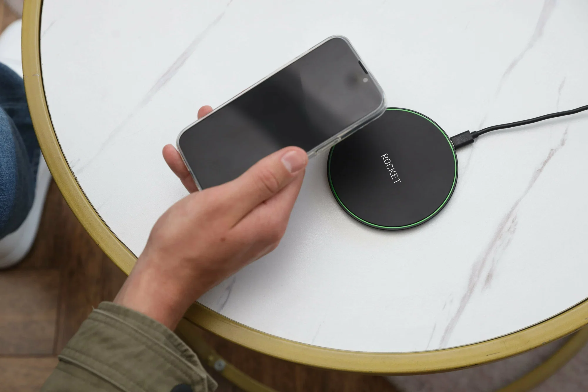 Зарядное устройство Rocket Disc мощность 15W