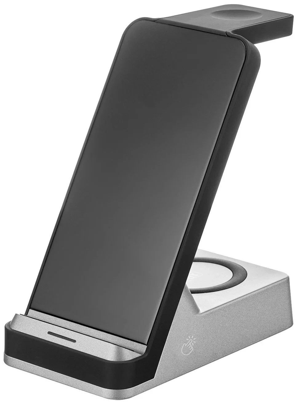Зарядное устройство Rocket для iPhone 3-в-1 Stand док-станция для телефона, часов и наушников