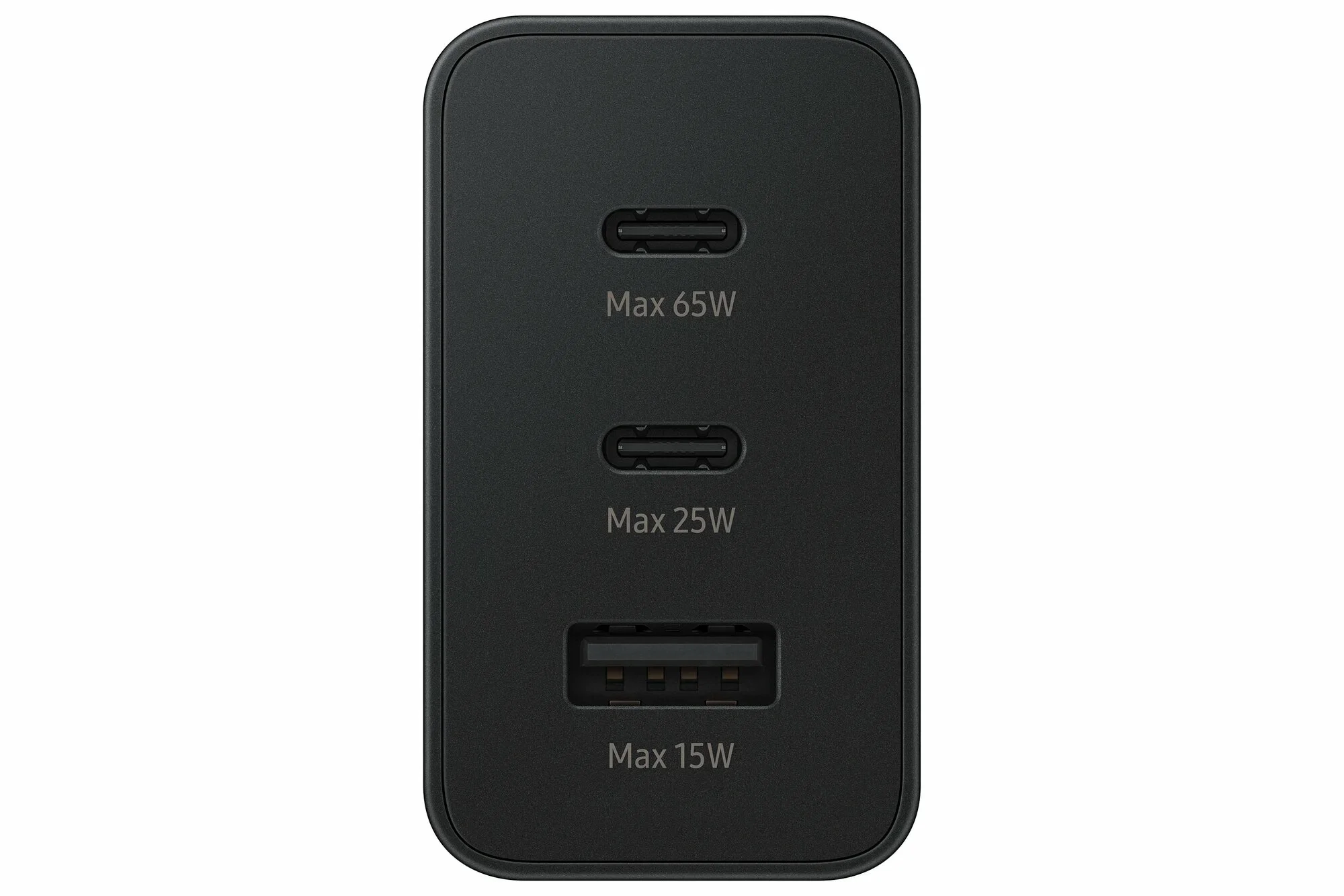 Зарядное устройство Samsung EP-T6530 65W 3-Port (USB-Cx2/USB) Black (EP-T6530NBEG)