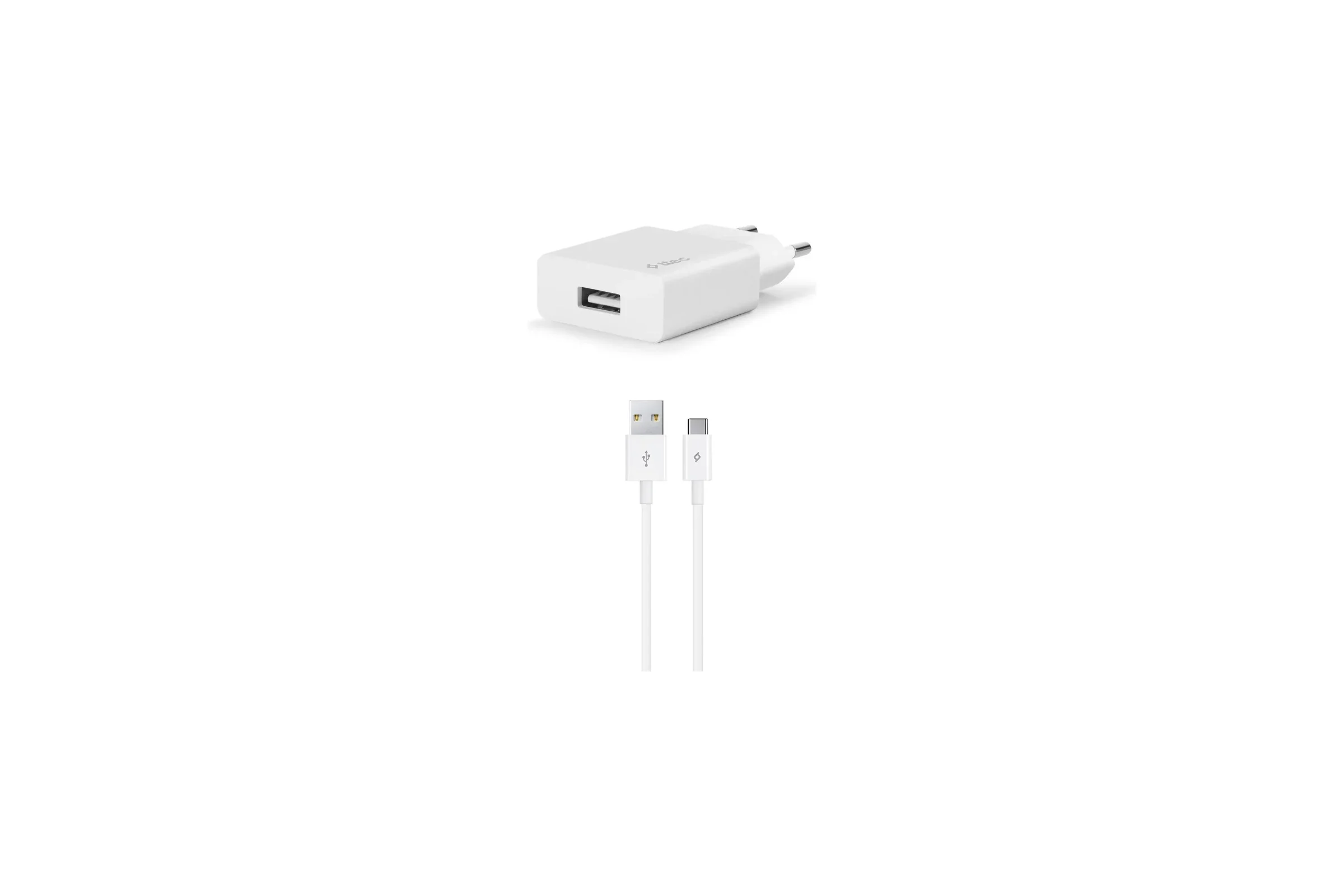 Зарядное устройство Ttec SmartCharger Travel Charger 2.1A с кабелем Micro USB, белый (2SCS20MB)