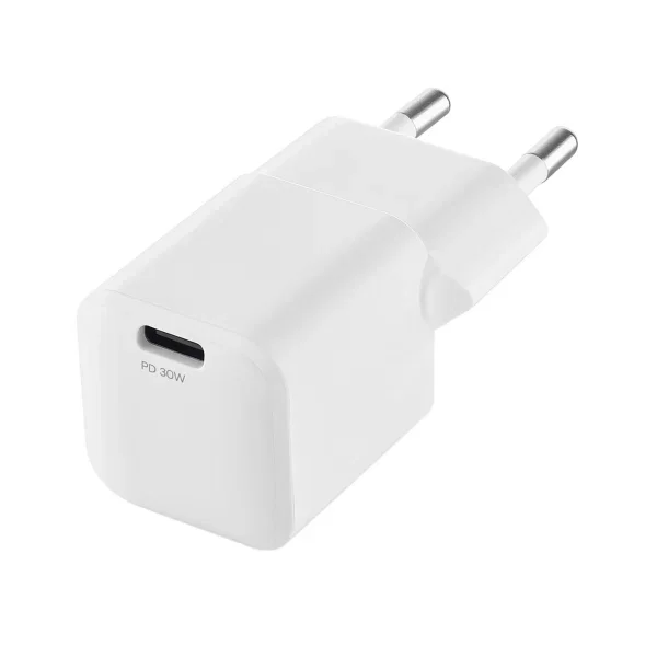 Зарядное устройство uBear Pulse Pro, GaN, 30 Вт, белый (WC11WHPD30-C)