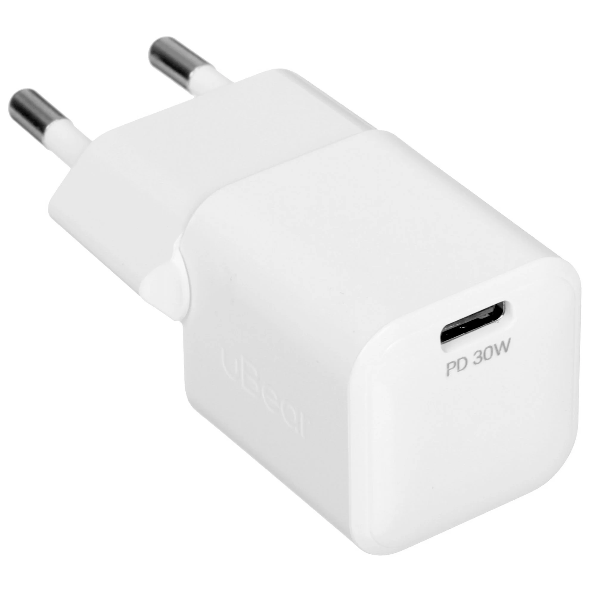 Зарядное устройство uBear Pulse, GaN, 20 Вт, белый (WC09WHPD20-C)