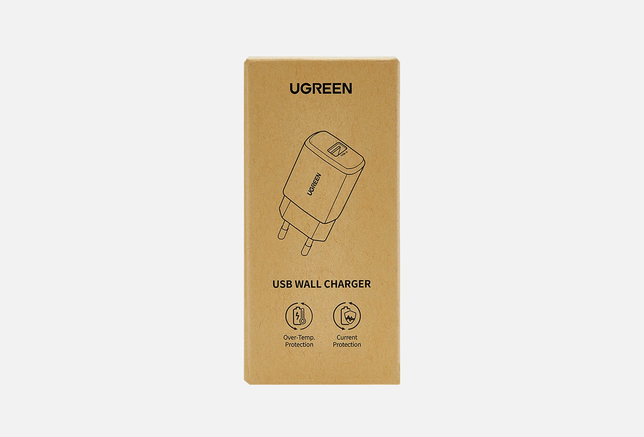 Зарядное устройство Ugreen USB A 10W (50459) черный
