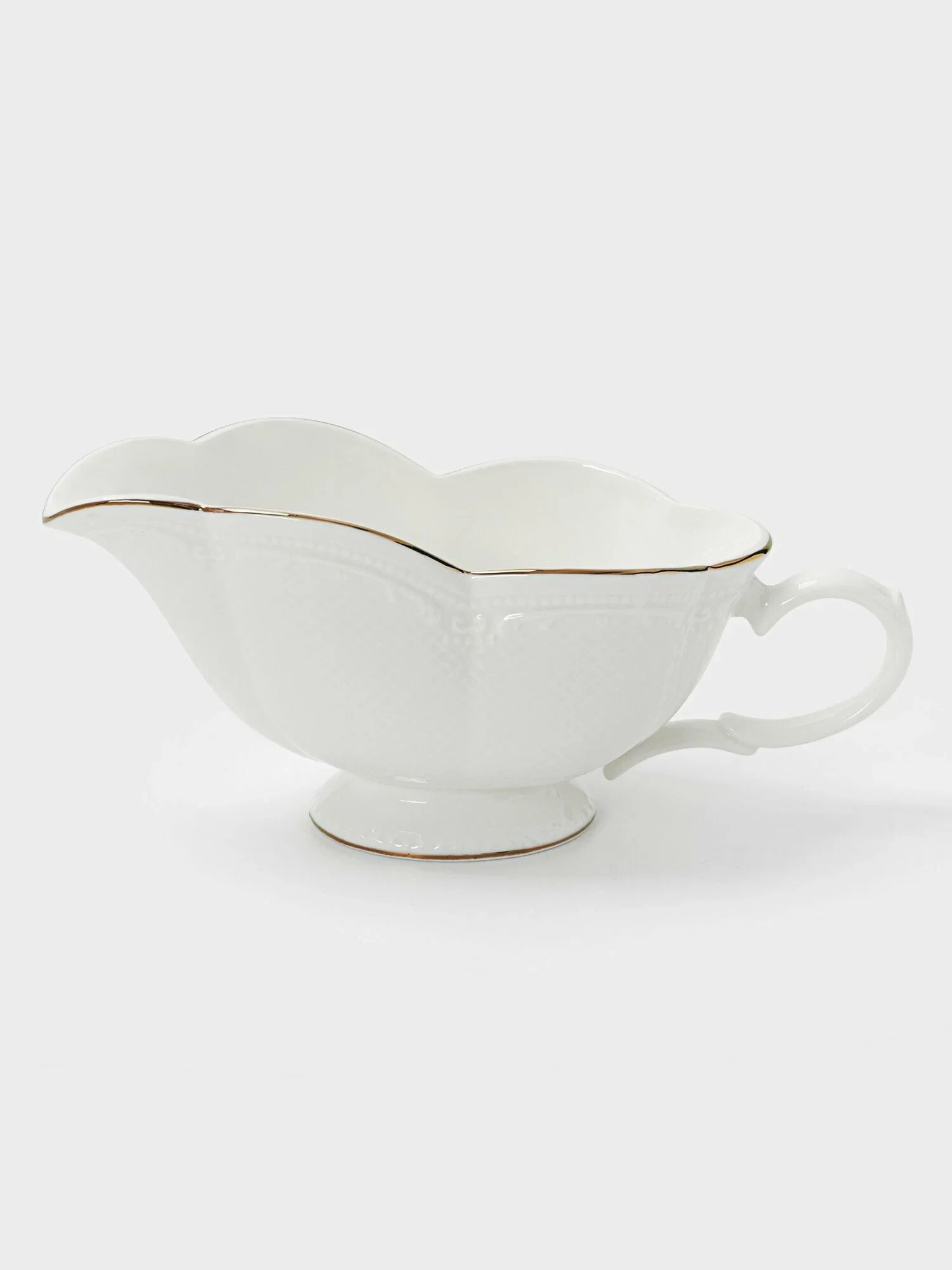 205-133 Соусник 370 мл DAMASK в под.уп.(х36)Фарфор