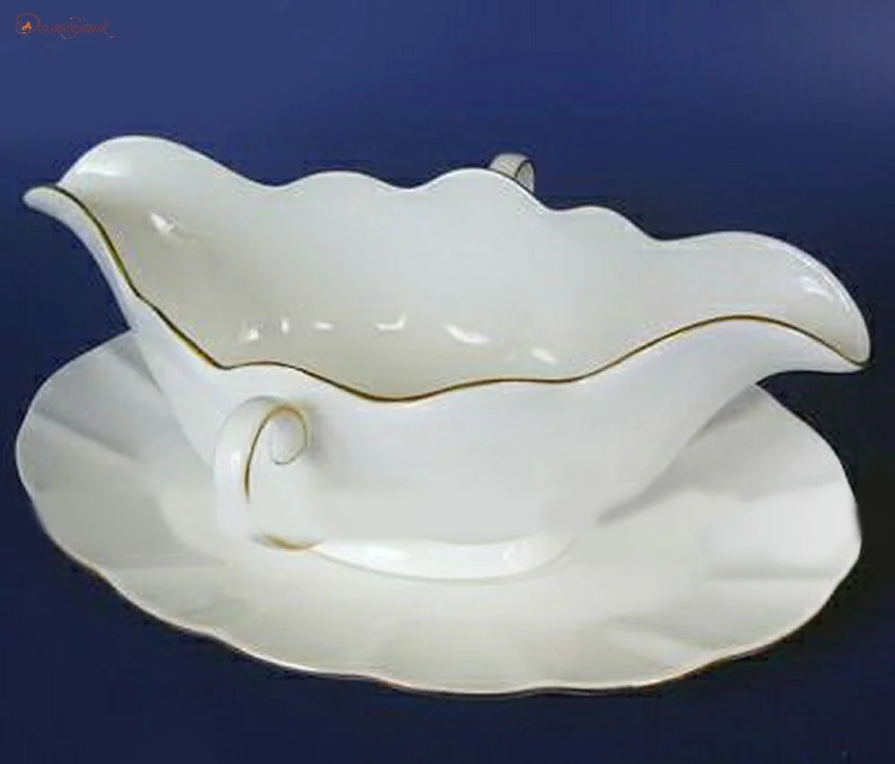 205-586 Соусник с блюдцем MAGNOLIA GOLD в под.уп.(х18)Фарфор
