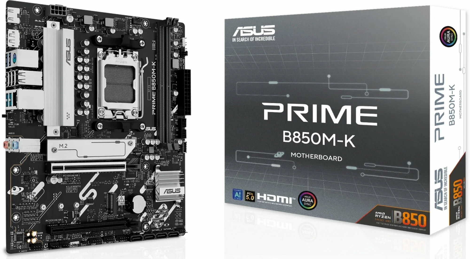 Материнская плата Asus PRIME B850M-K (AM5, mATX)