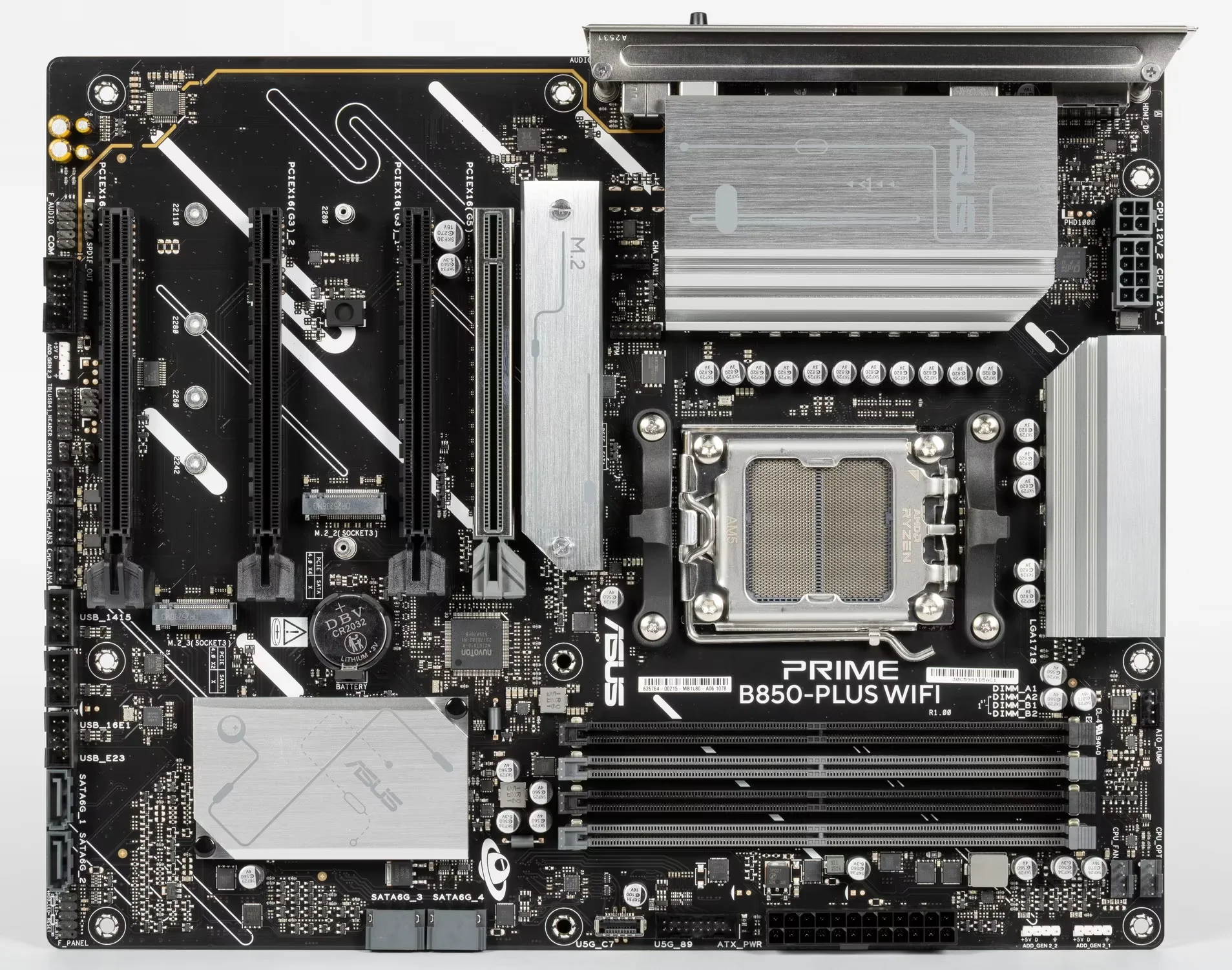 Материнская плата Asus PRIME B850-PLUS (AM5, ATX)