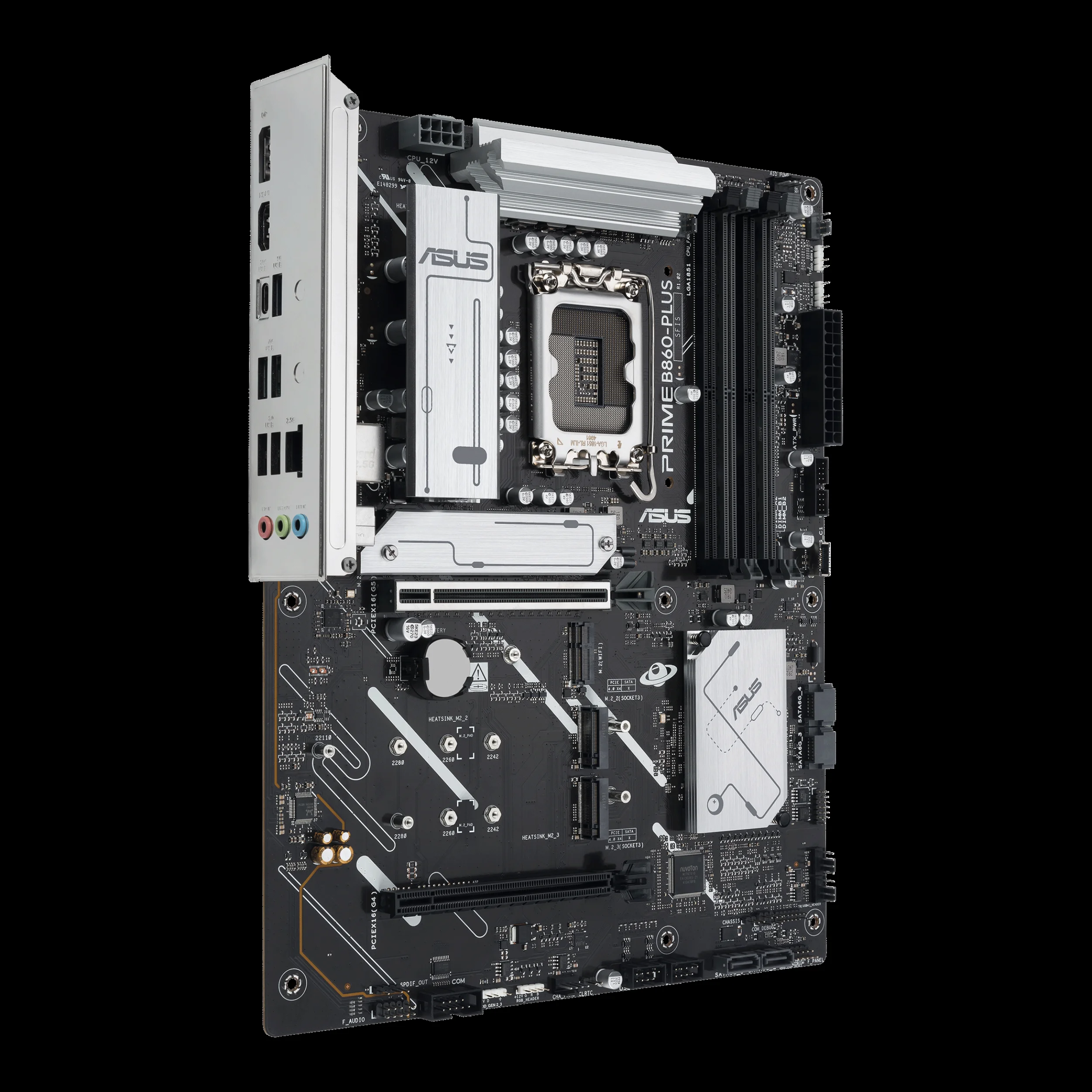 Материнская плата Asus PRIME B860-PLUS WIFI (LGA1851, ATX)